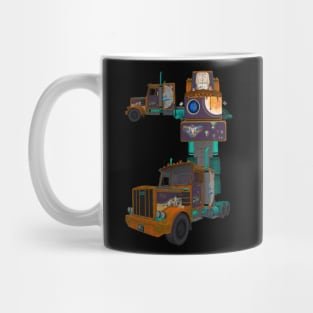 Desert Skies Custom Semi Paint Mug